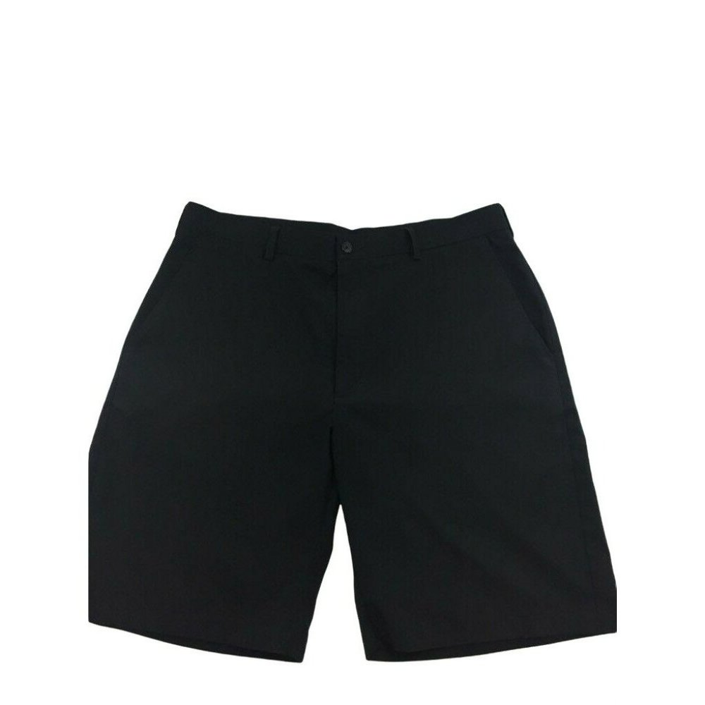 PGA Tour Mens Shorts 36 Black Golfing Business Casual Dress Shorts Golf Hiking